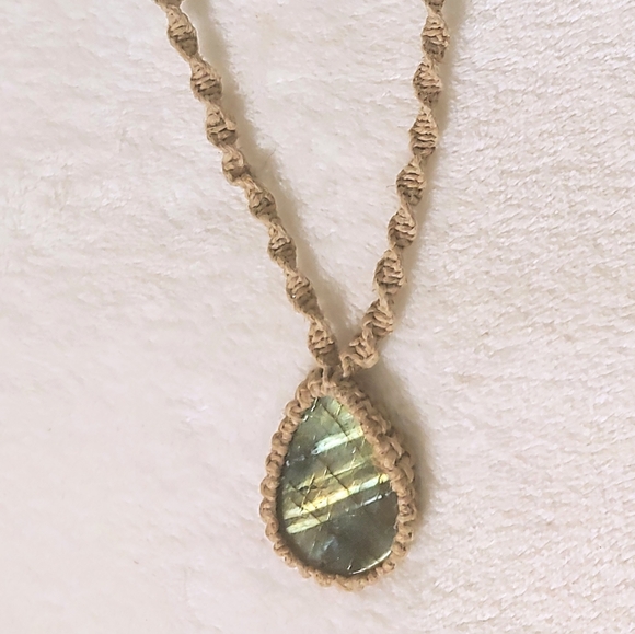 New✨Genuine Labradorite Necklace - Picture 6 of 10